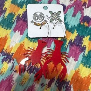 Crawfish earrings